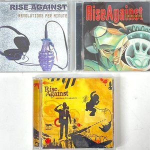 Rise Against 3 CD Bundle Unraveling Revolutions Appeal Reason 2001-2008 Punk Fat